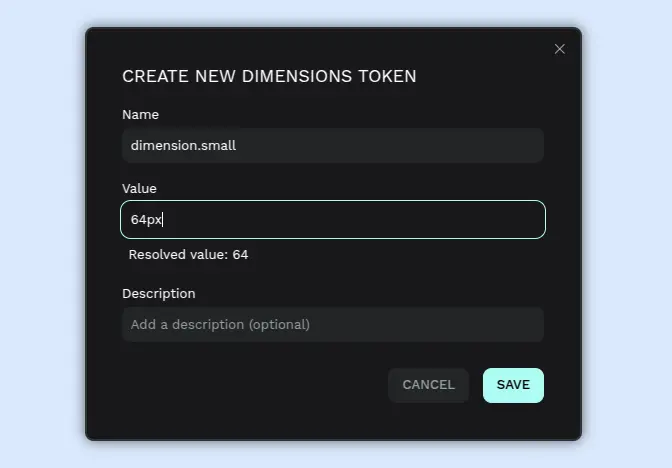 Tokens create